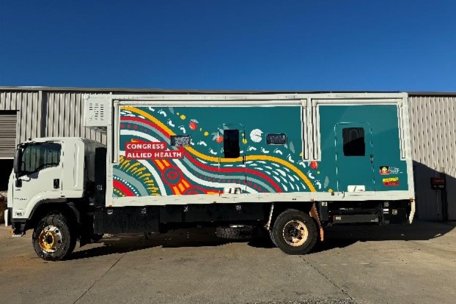 New mobile clinic supporting better health outcomes in remote Central Australian communities Main Image